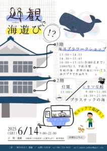 【6/14(土)】遊観で“海遊び”！？
